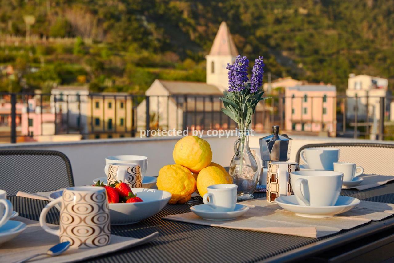 Luxury Penthouse Sea View Villa Corniglia Exterior photo